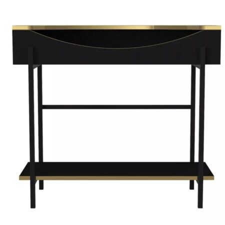 Table console incurvée petit appartement